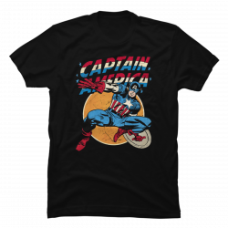 vintage captain america shirt